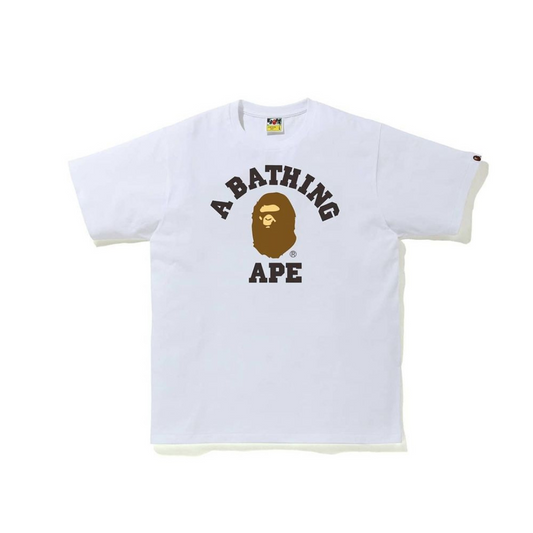 Tricou Bape ABC – Alb