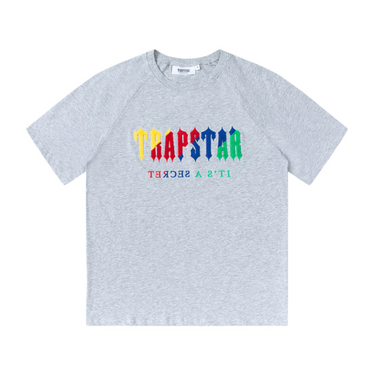 Tricou Trapstar – Gri/Multicolor